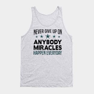 Never Give Up Nurse Tank Top